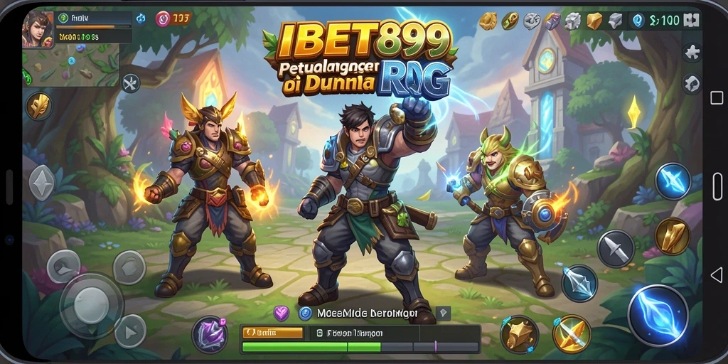 Gameplay seru IBET899 dengan aksi pertarungan yang intens.