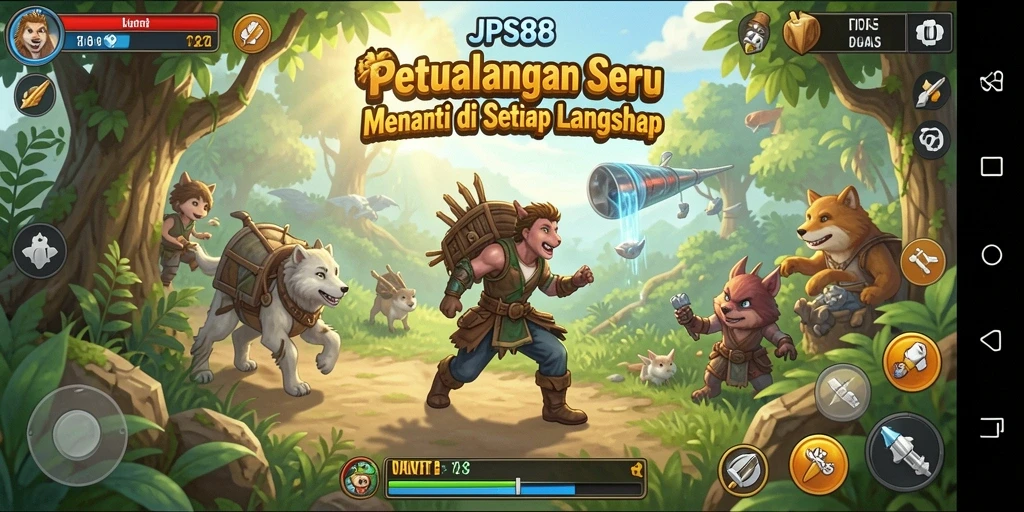 Gameplay menarik dari JPS88 dengan petualangan yang mendebarkan.