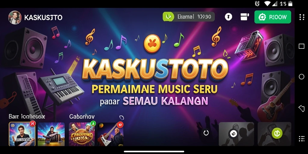 Tampilan gameplay KASKUSTOTO yang menarik dan interaktif.