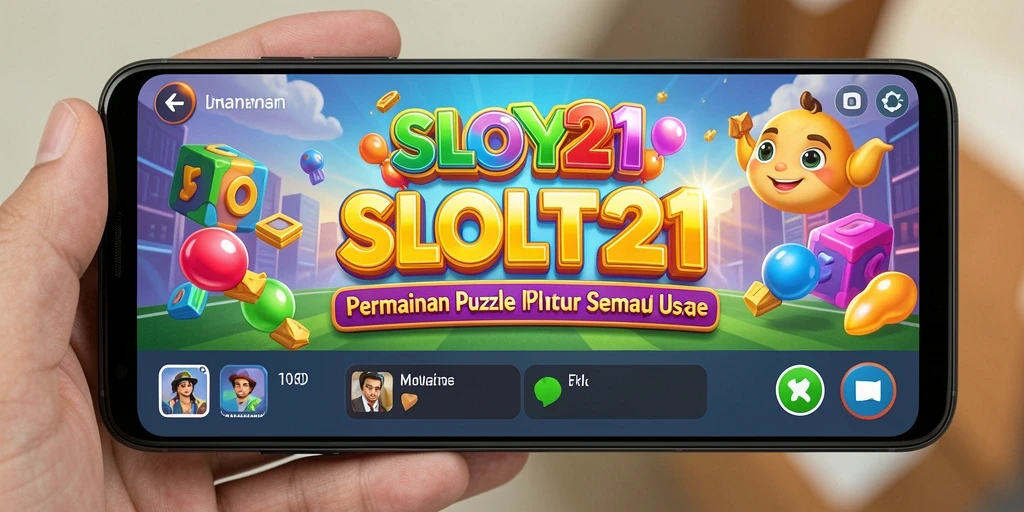 Screenshot utama SLOT21 menampilkan gameplay Puzzle yang seru dan menantang.
